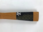 Japanese Brushed Lacquer Wood Sushi Rice Paddle Vtg Spatula Scoop Shamoji JK743