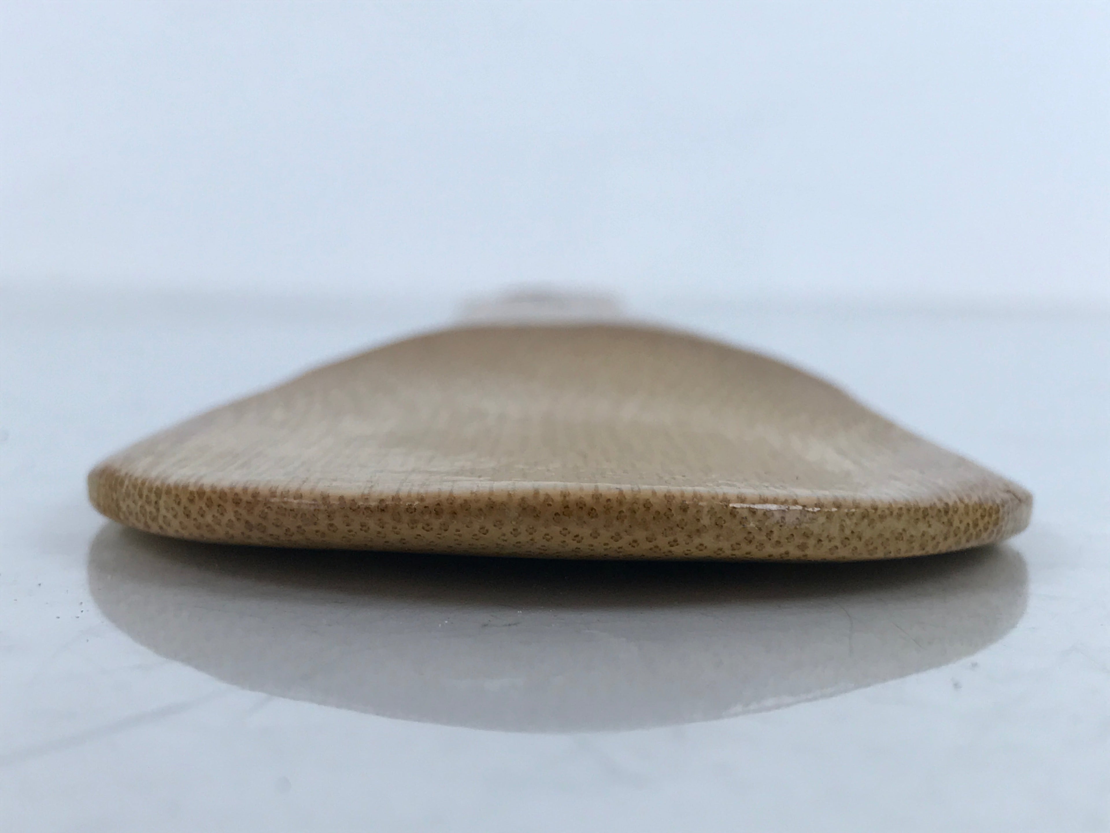 Japanese Brushed Lacquer Wood Sushi Rice Paddle Vtg Spatula Scoop Shamoji JK744