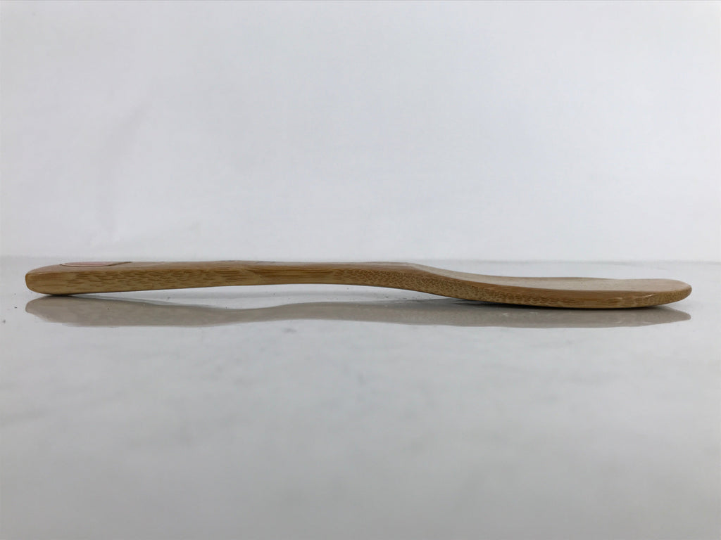 Japanese Brushed Lacquer Wood Sushi Rice Paddle Vtg Spatula Scoop Shamoji JK744