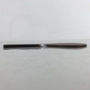 Japanese Brushed Lacquer Wood Sushi Rice Paddle Vtg Spatula Scoop Shamoji JK755