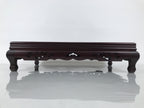Japanese Brushed Lacquer Wooden Flower Vase Stand Vtg Kadai Ikebana Bonsai WT577