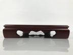 Japanese Brushed Lacquer Wooden Flower Vase Stand Vtg Kadai Ikebana Bonsai WT581