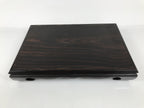 Japanese Brushed Lacquer Wooden Flower Vase Stand Vtg Kadai Ikebana Bonsai WT583