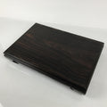 Japanese Brushed Lacquer Wooden Flower Vase Stand Vtg Kadai Ikebana Bonsai WT583