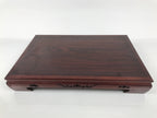 Japanese Brushed Lacquer Wooden Flower Vase Stand Vtg Kadai Ikebana Bonsai WT585