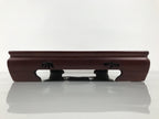 Japanese Brushed Lacquer Wooden Flower Vase Stand Vtg Kadai Ikebana Bonsai WT585