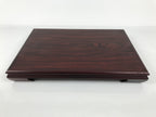 Japanese Brushed Lacquer Wooden Flower Vase Stand Vtg Kadai Ikebana Bonsai WT586