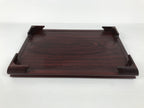 Japanese Brushed Lacquer Wooden Flower Vase Stand Vtg Kadai Ikebana Bonsai WT586