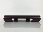Japanese Brushed Lacquer Wooden Flower Vase Stand Vtg Kadai Ikebana Bonsai WT586