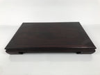 Japanese Brushed Lacquer Wooden Flower Vase Stand Vtg Kadai Ikebana Bonsai WT587