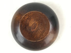 Japanese Brushed Lacquer Wooden Lidded Bowl Kashiki Vtg Tea Ceremony Iris L120