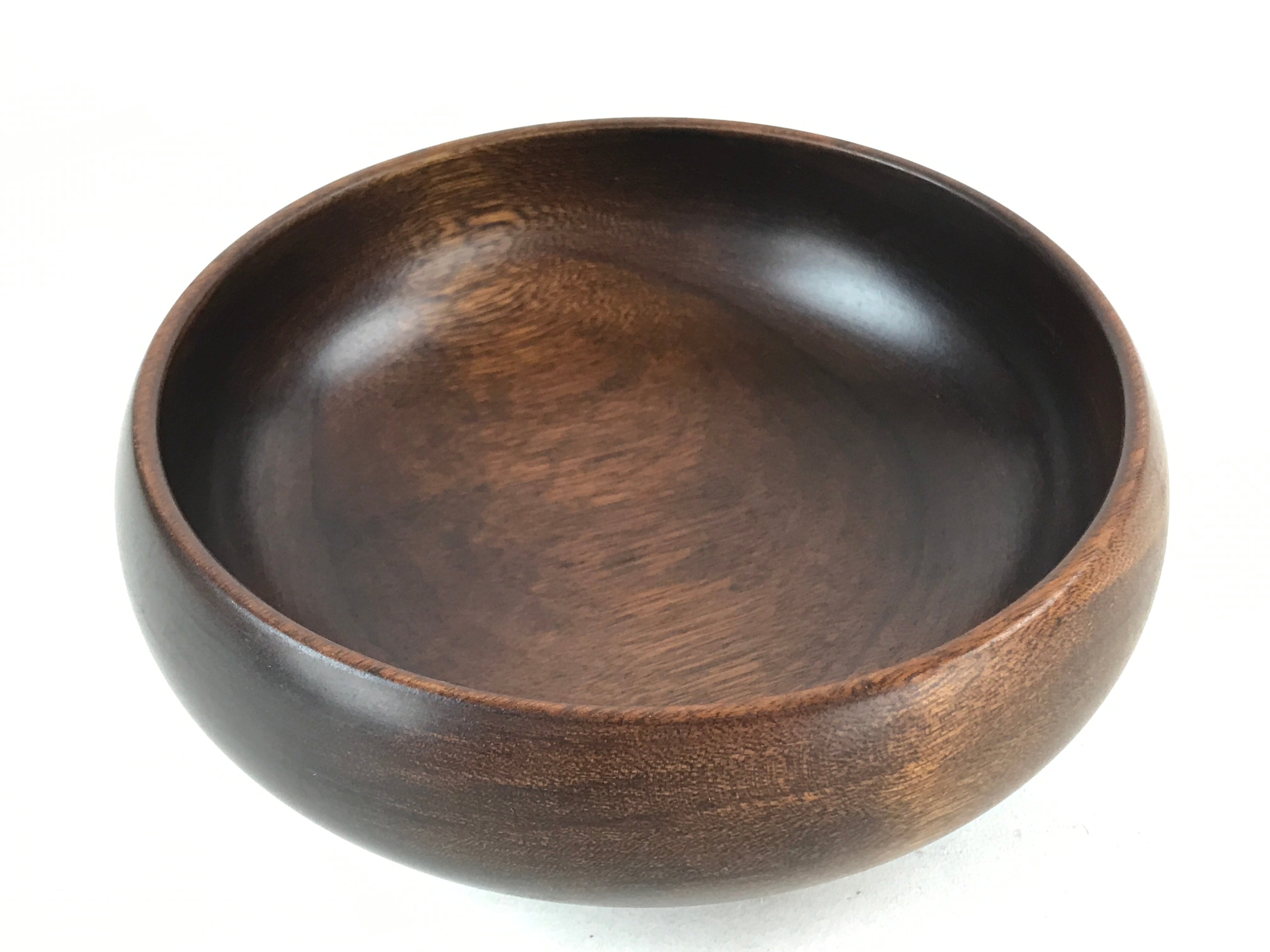Japanese Brushed Lacquer Wooden Lidded Bowl Kashiki Vtg Tea Ceremony Iris L120