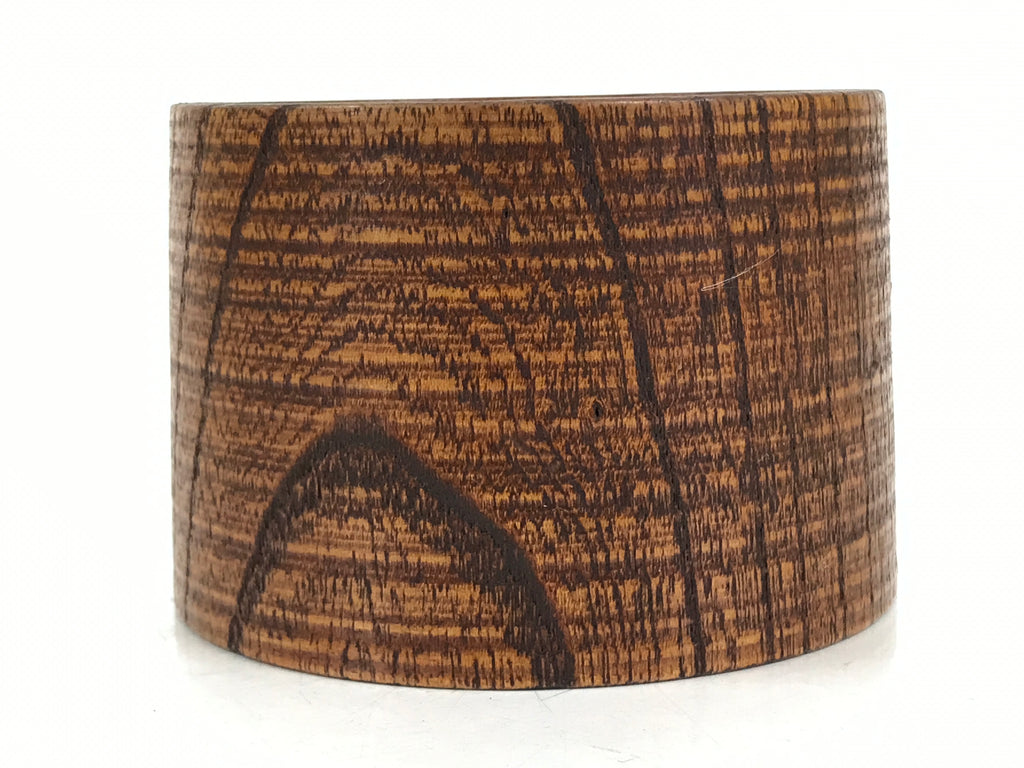 Japanese Brushed Lacquer Wooden Sake Snack Cup Vtg Kobachi Bowl Brown L482