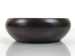 Japanese Brushed Lacquer Wooden Small Bowl Vtg Salad Kobachi Dish Brown L438