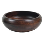 Japanese Brushed Lacquer Wooden Small Bowl Vtg Salad Kobachi Dish Brown L440