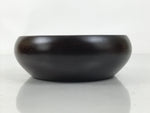 Japanese Brushed Lacquer Wooden Small Bowl Vtg Salad Kobachi Dish Brown L441