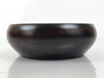 Japanese Brushed Lacquer Wooden Small Bowl Vtg Salad Kobachi Dish Brown L441