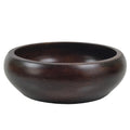 Japanese Brushed Lacquer Wooden Small Bowl Vtg Salad Kobachi Dish Brown L441