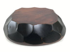 Japanese Brushed Lacquer Wooden Small Bowl Vtg Salad Kobachi Dish Brown L445
