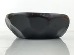 Japanese Brushed Lacquer Wooden Small Bowl Vtg Salad Kobachi Dish Brown L446