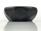 Japanese Brushed Lacquer Wooden Small Bowl Vtg Salad Kobachi Dish Brown L446