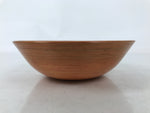 Japanese Brushed Lacquer Wooden Small Bowl Vtg Salad Kobachi Dish Brown L519