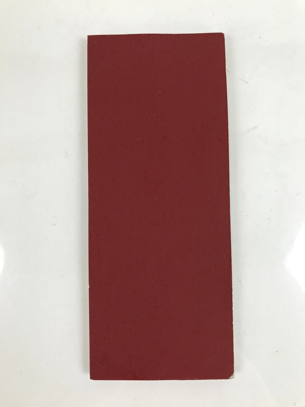 Japanese Buddhist Accordion Book Vtg Butsuzen Gongyo Shidai Vtg Paper Red BA515