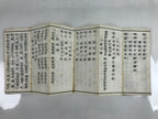 Japanese Buddhist Accordion Book Vtg Shingon-shu Heart Sutra Paper BA511