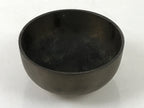 Japanese Buddhist Altar Bronze Metal Orin Bell Singing Bowl Butsugu Brown BA590