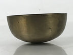 Japanese Buddhist Altar Bronze Metal Orin Bell Singing Bowl Butsugu Brown BA592