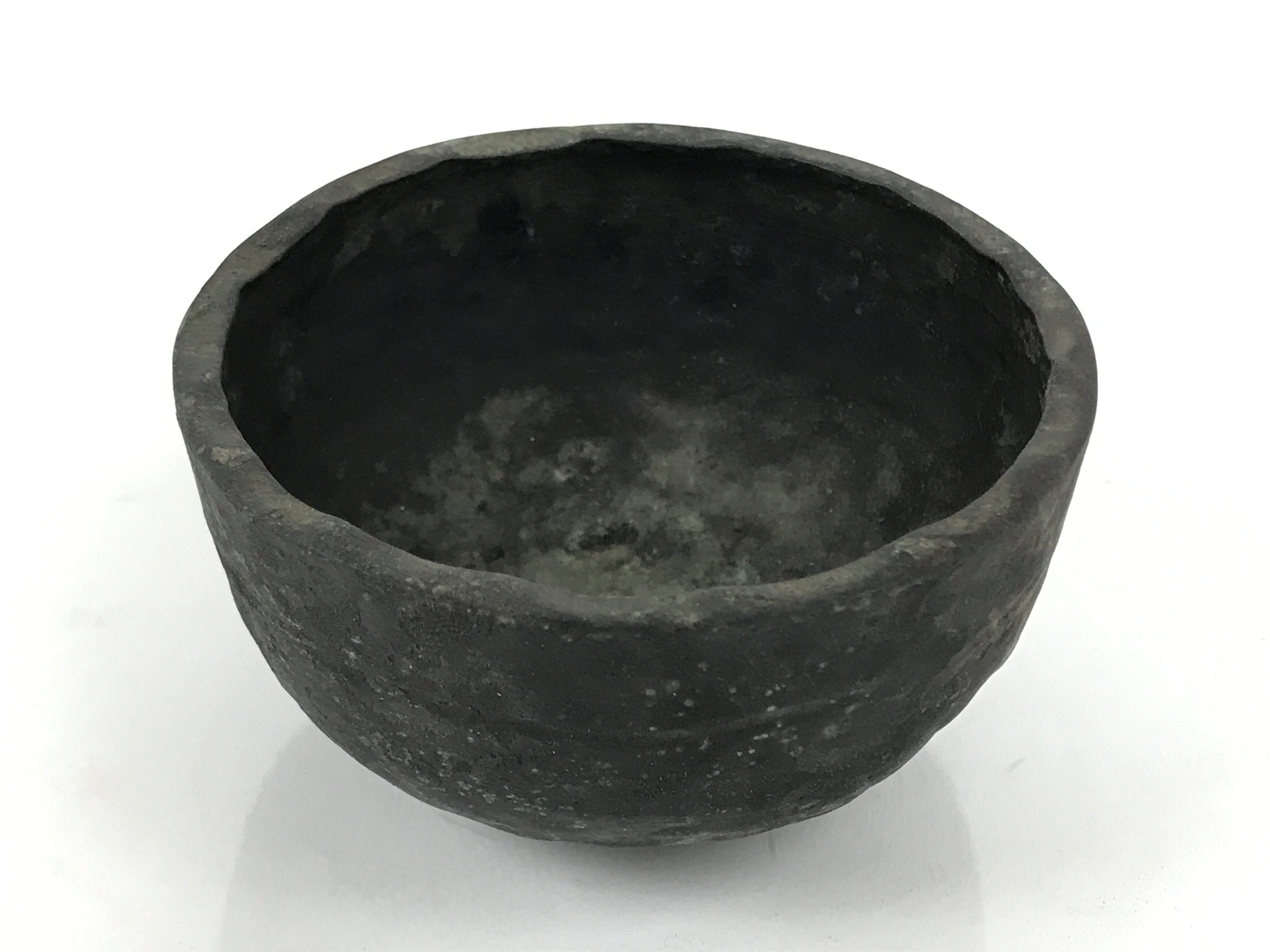 Japanese Buddhist Altar Bronze Metal Orin Bell Singing Bowl Butsugu Brown BA901