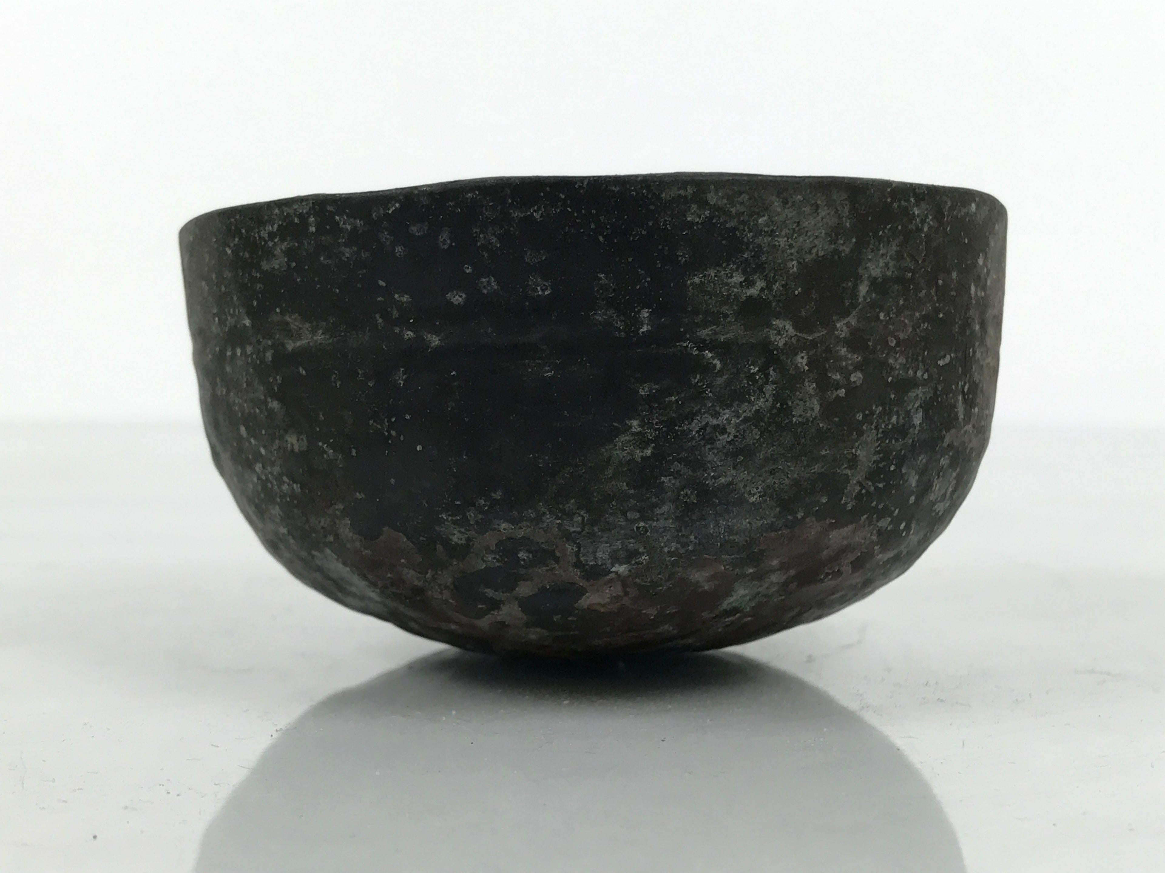 Japanese Buddhist Altar Bronze Metal Orin Bell Singing Bowl Butsugu Brown BA901