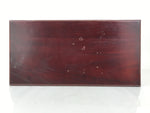 Japanese Buddhist Altar Brushed Lacquer Folding Kyozukue Offering Table BA707