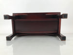 Japanese Buddhist Altar Brushed Lacquer Folding Kyozukue Offering Table BA707