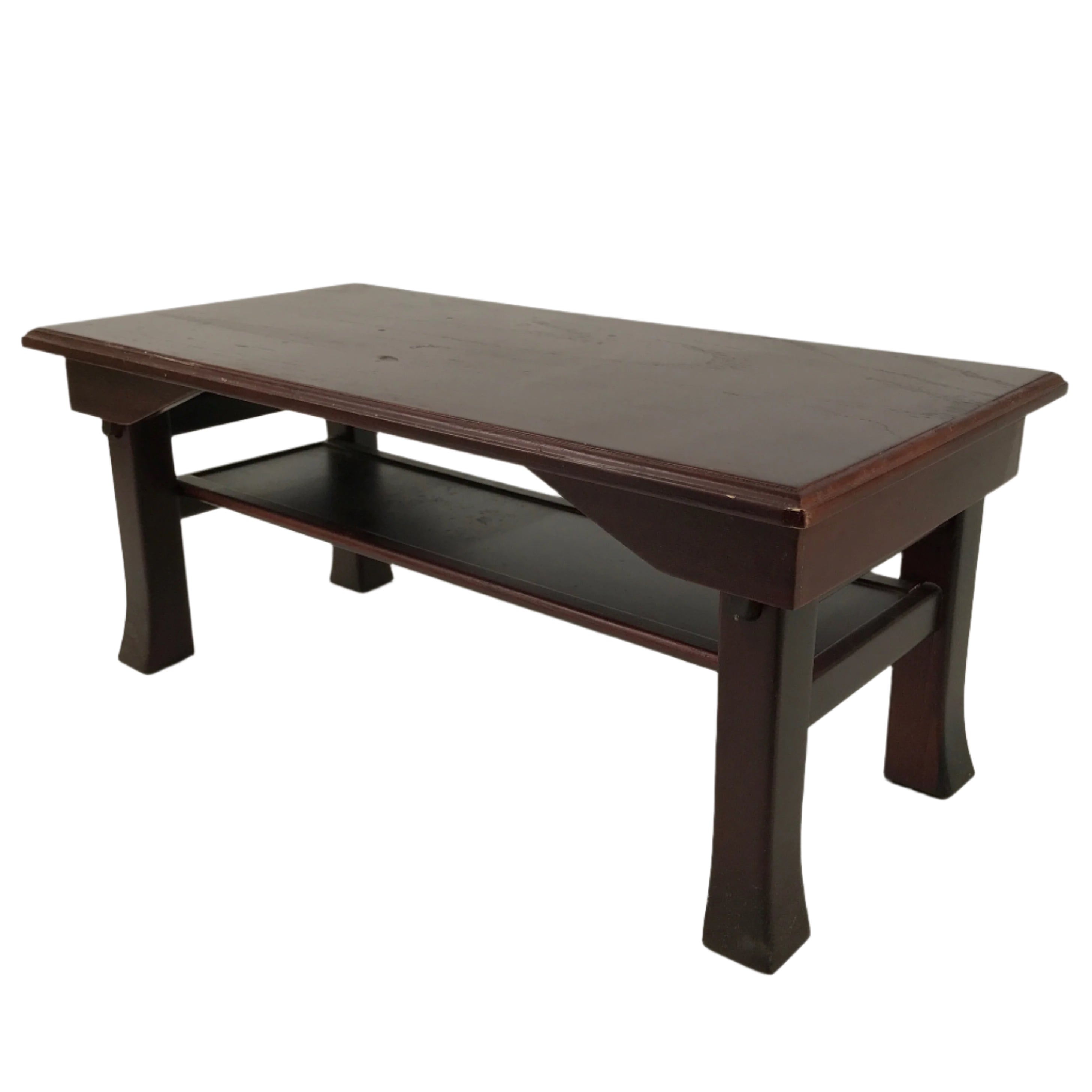 Japanese Buddhist Altar Brushed Lacquer Folding Kyozukue Offering Table BA707