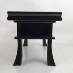 Japanese Buddhist Altar Brushed Lacquer Wood Offering Table Vtg Kyozukue BA373