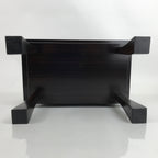 Japanese Buddhist Altar Brushed Lacquer Wood Offering Table Vtg Kyozukue BA373