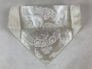 Japanese Buddhist Altar Cloth Silk Uchishiki Vtg Embroidered Paulownia BA252