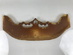 Japanese Buddhist Altar Decorative Butsudan Spare Part Vtg Border Gold BA750
