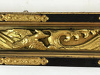 Japanese Buddhist Altar Decorative Part Vtg Wood Carving Bird Gold Gilt BA9