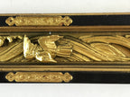 Japanese Buddhist Altar Decorative Part Vtg Wood Carving Bird Gold Gilt BA9