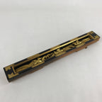 Japanese Buddhist Altar Decorative Part Vtg Wood Carving Bird Gold Gilt BA9