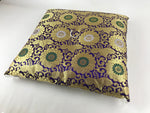 Japanese Buddhist Altar Doushi Zabuton Floor Pillow Temple Cushion Gold BA201