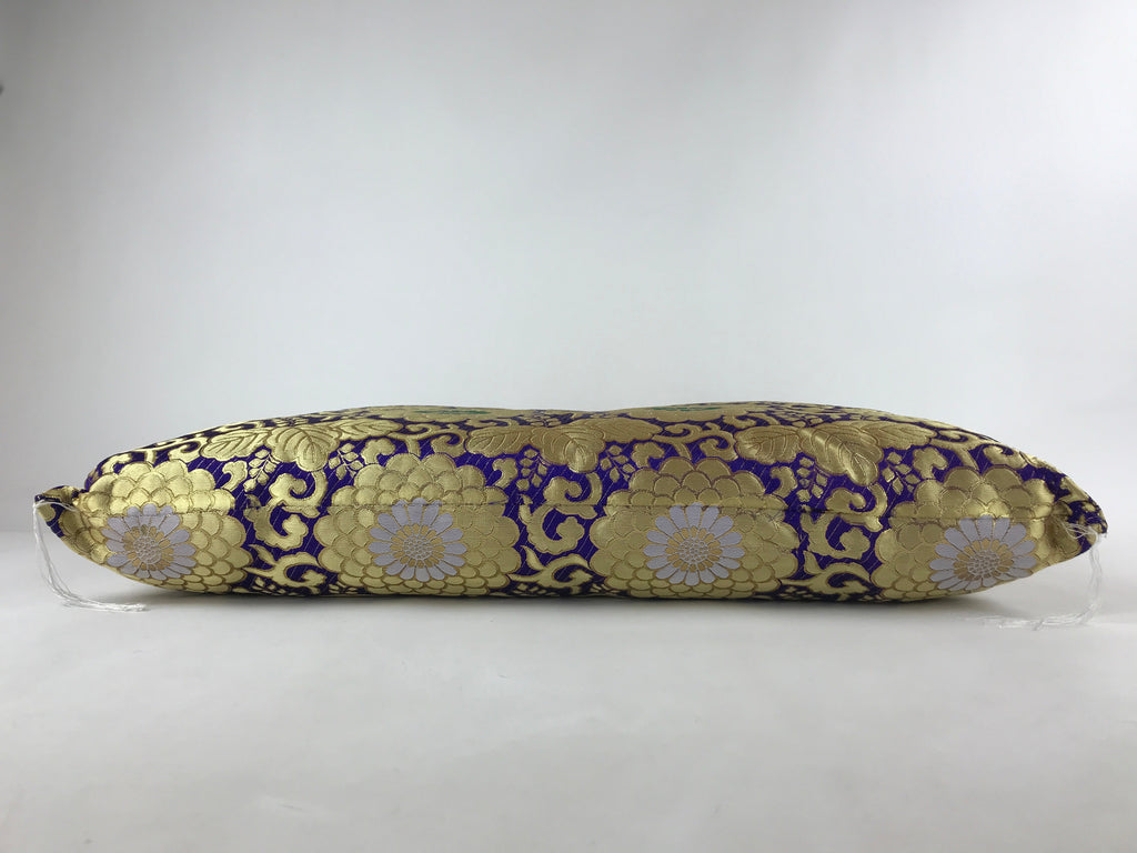Japanese Buddhist Altar Doushi Zabuton Floor Pillow Temple Cushion Gold BA201