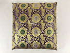Japanese Buddhist Altar Doushi Zabuton Floor Pillow Temple Cushion Gold BA201