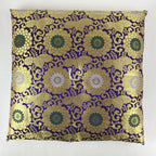 Japanese Buddhist Altar Doushi Zabuton Floor Pillow Temple Cushion Gold BA201
