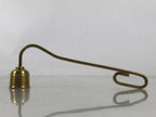 Japanese Buddhist Altar Fitting Brass Candle Snuffer Vtg Butsugu Accessory BA651