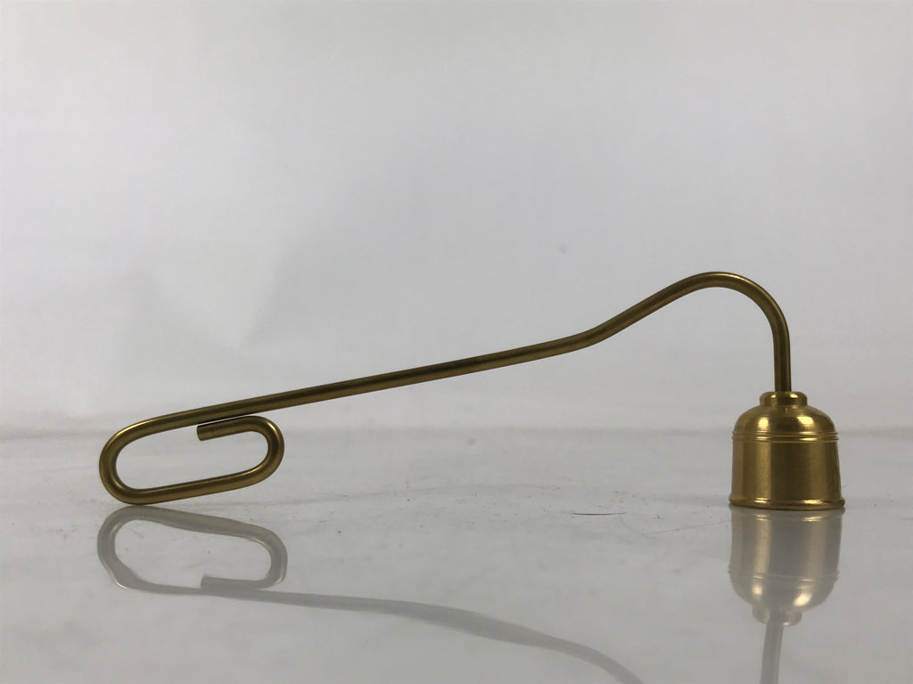 Japanese Buddhist Altar Fitting Brass Candle Snuffer Vtg Butsugu Accessory BA651