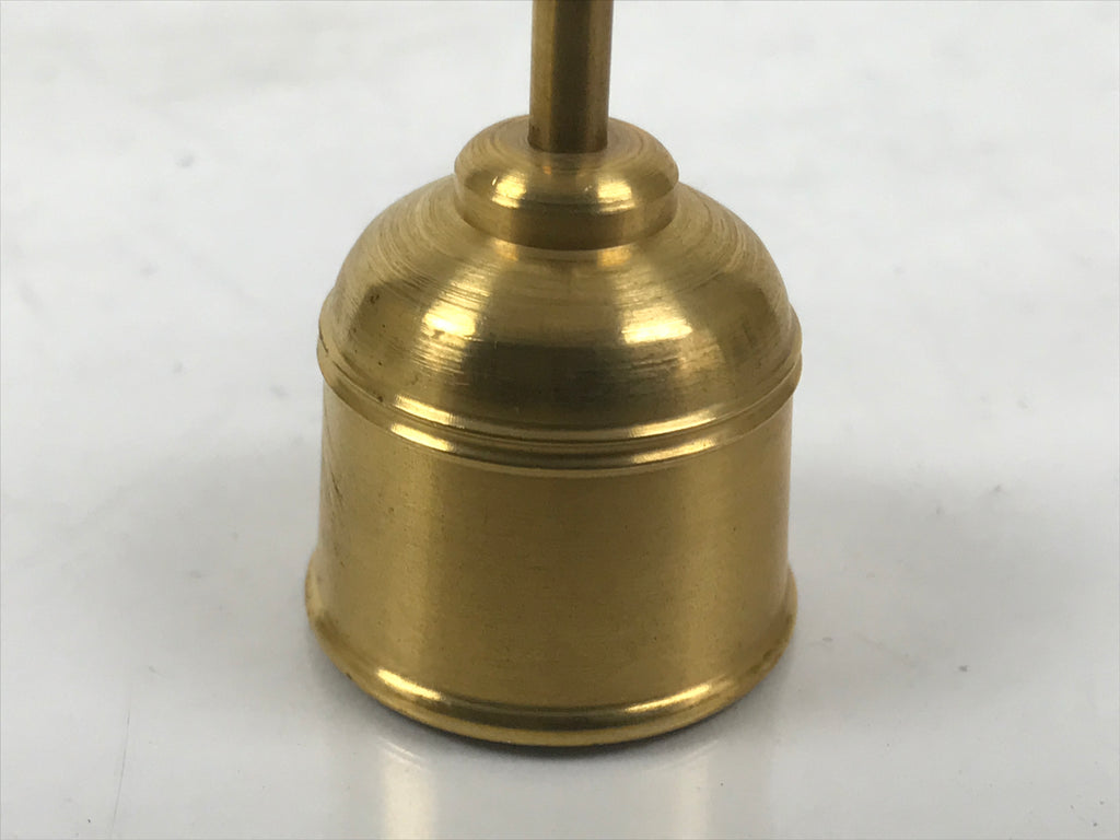 Japanese Buddhist Altar Fitting Brass Candle Snuffer Vtg Butsugu Accessory BA651