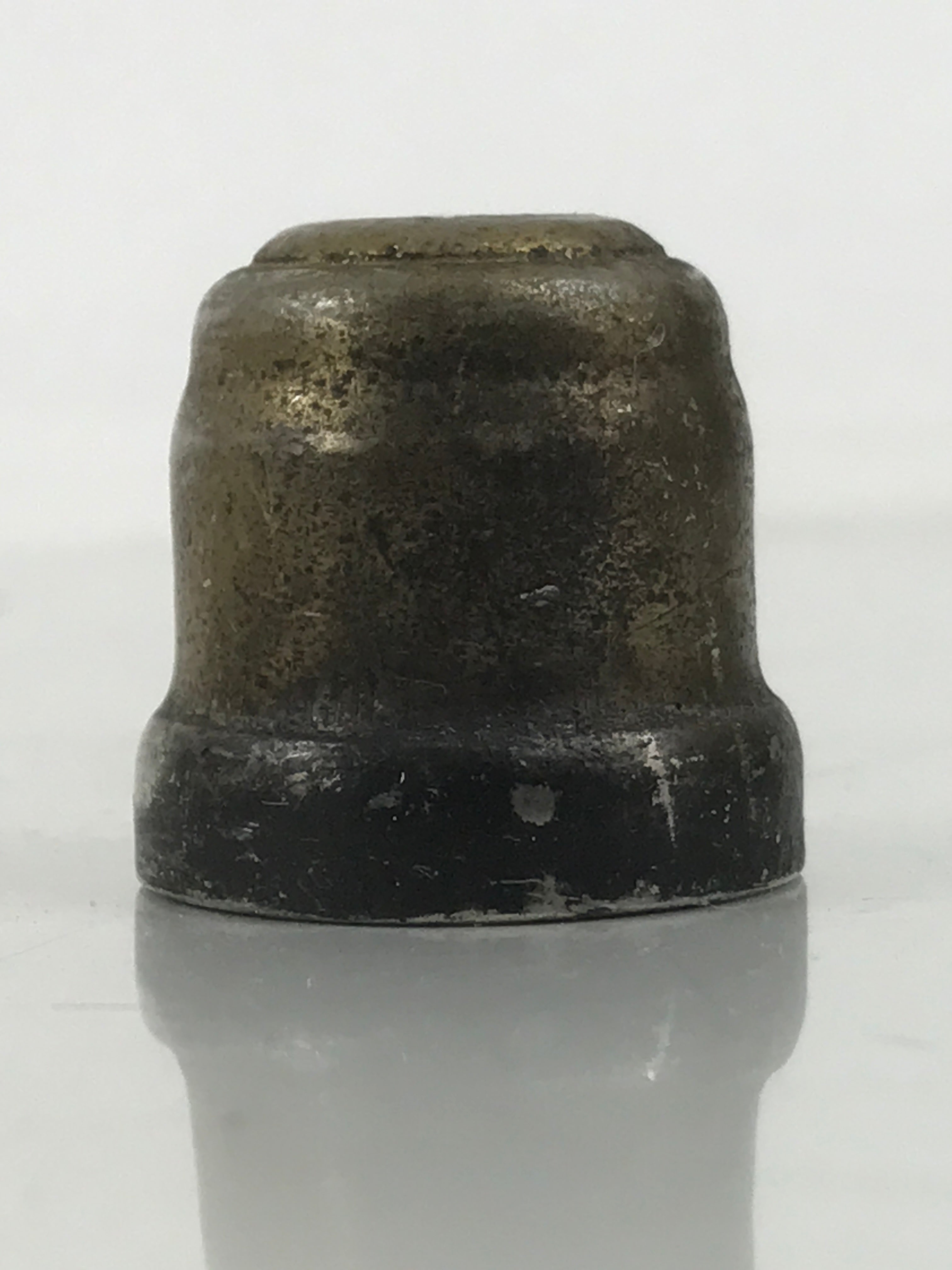 Japanese Buddhist Altar Fitting Brass Candle Snuffer Vtg Butsugu Accessory BA653